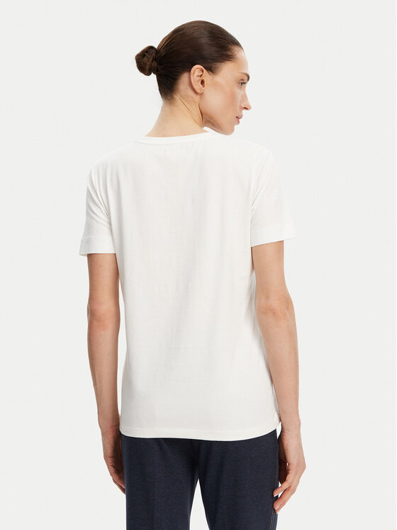 Olsen Olsen T-Shirt 11105029 Biały Slim Fit