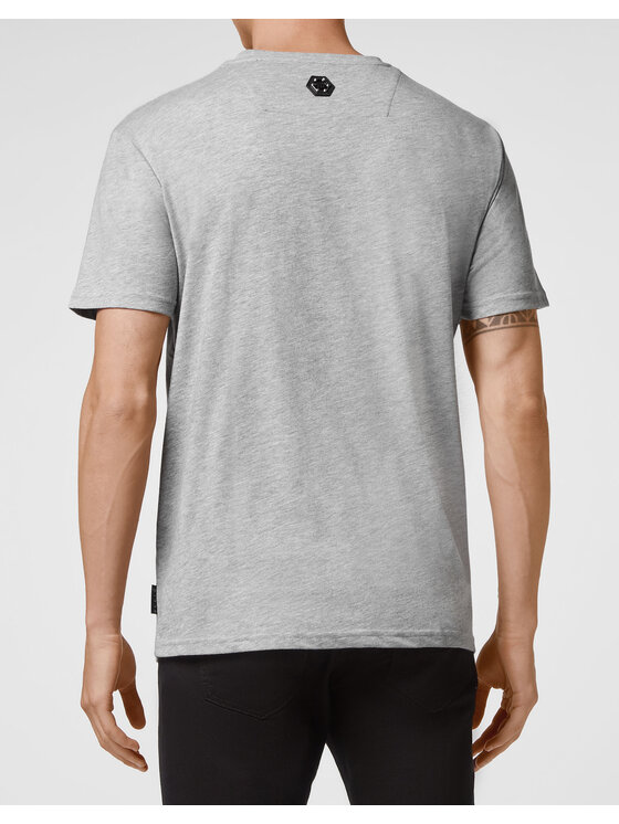 PHILIPP PLEIN PHILIPP PLEIN Tričko 6535 Sivá Regular Fit