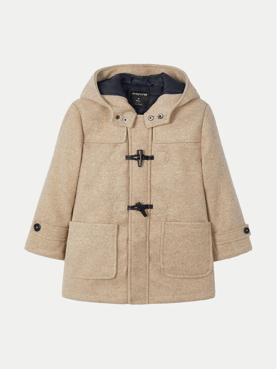 Mayoral Mayoral Cappotto di transizione 4472 Marrone Regular Fit
