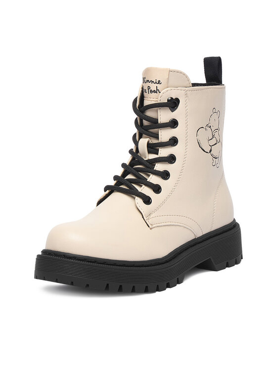 Winnie The Pooh Winnie The Pooh Schnürschuhe CEO-CS-AW26-238WTP Creme