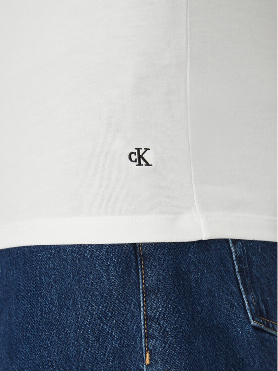 Calvin Klein Underwear Calvin Klein Underwear Póló szett LV00NB4186 Fehér Slim Fit