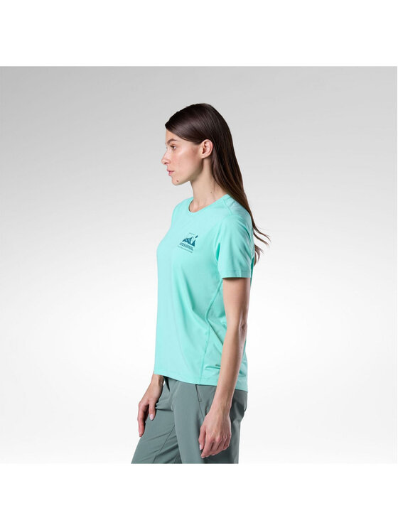 Rossignol Rossignol T-Shirt W Graphic Active Tee Zielony jasny Regular Fit