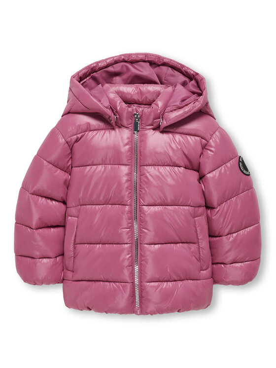 Kids ONLY Zimné bundy 15306390 Ružová Regular Fit