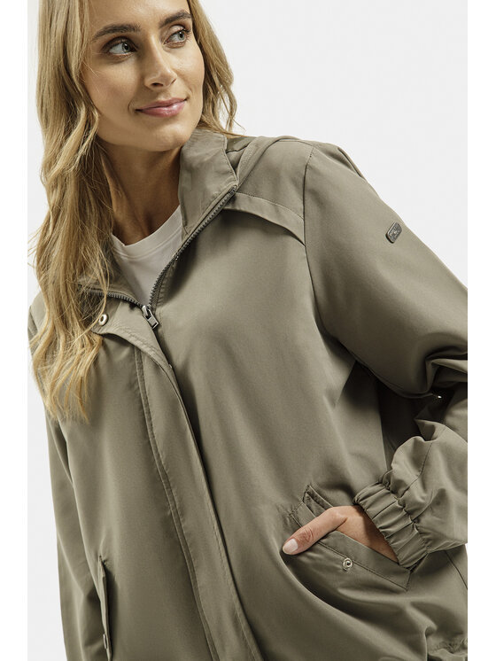 Cross Jeans Cross Jeans Kurtka przejściowa 81274-002 Khaki Regular Fit