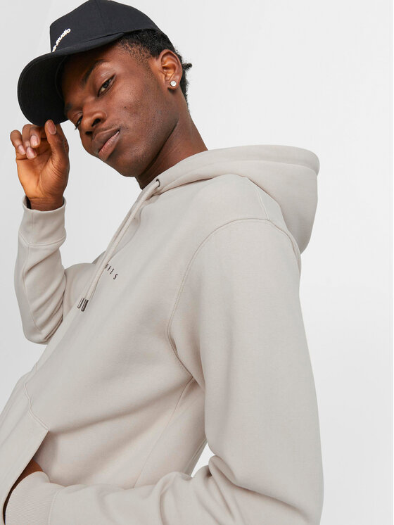 Jack & Jones Jack & Jones Mikina Star 12233972 Béžová Relaxed Fit