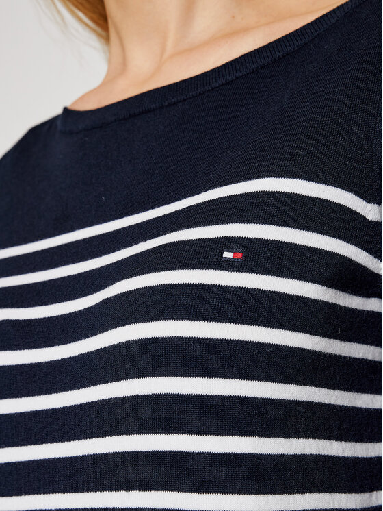 Tommy Hilfiger Tommy Hilfiger Džemper Heritage Boat WW0WW22046 Tamnoplava Regular Fit