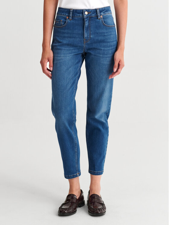 TATUUM TATUUM Jeansy FARO Granatowy Slim Fit
