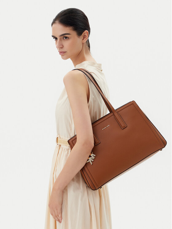 MICHAEL Michael Kors MICHAEL Michael Kors Ročna torba Laila 30S5G9IT2L Rjava