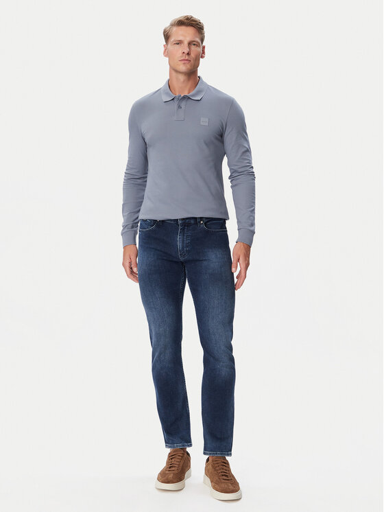 BOSS BOSS Polo 50507704 Plava Slim Fit
