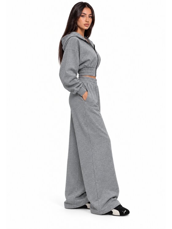 Agatha Studio Agatha Studio Dres A26ZF-KA-K66 Szary Oversize