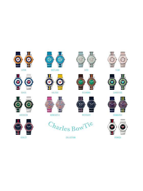 Charles BowTie Charles BowTie Zegarek BALSA.N.B Niebieski