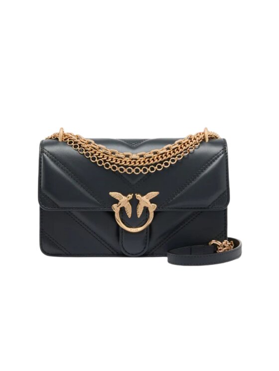 PINKO PINKO Borsa LOVE ONE CLASSIC TRIPLA CATENA Grigio