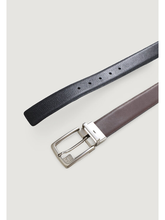 Calvin Klein Calvin Klein Cintura da uomo SSNL MONO FRAME BUCKLE 35MM ADJ/ Nero