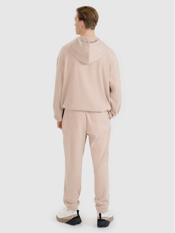 4F 4F Jogger nohavice 4FRSS25TTROM1476-83S Hnedá Regular Fit