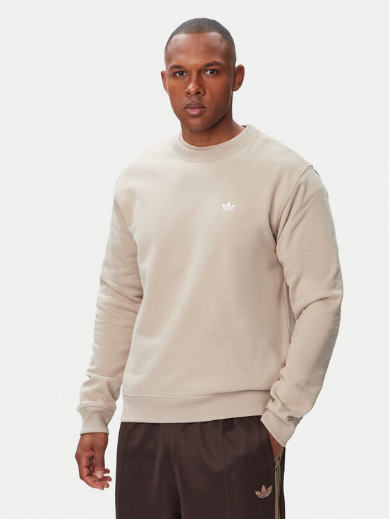 adidas adidas Μπλούζα Trefoil Essentials KS9811 Ανοιχτό μπεζ Regular Fit