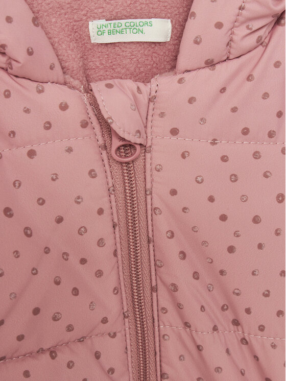 United Colors Of Benetton United Colors Of Benetton Winterjacke 2ITSAN00M Rosa Regular Fit