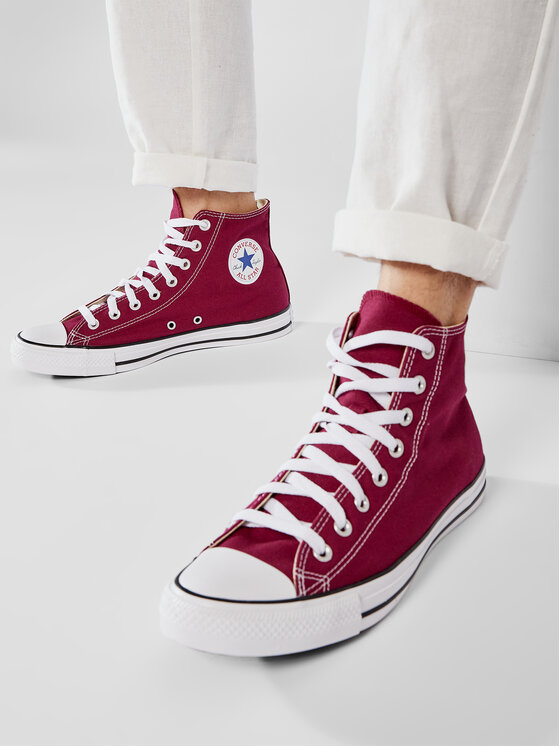 Converse Converse Tennised All Star Hi Maroon M9613 Bordoopunane