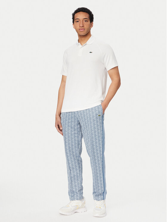 Lacoste Lacoste Polo särk DH0159 Valge Regular Fit