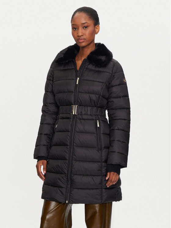 MICHAEL Michael Kors MICHAEL Michael Kors Télikabát 77B6597M42 Fekete Slim Fit