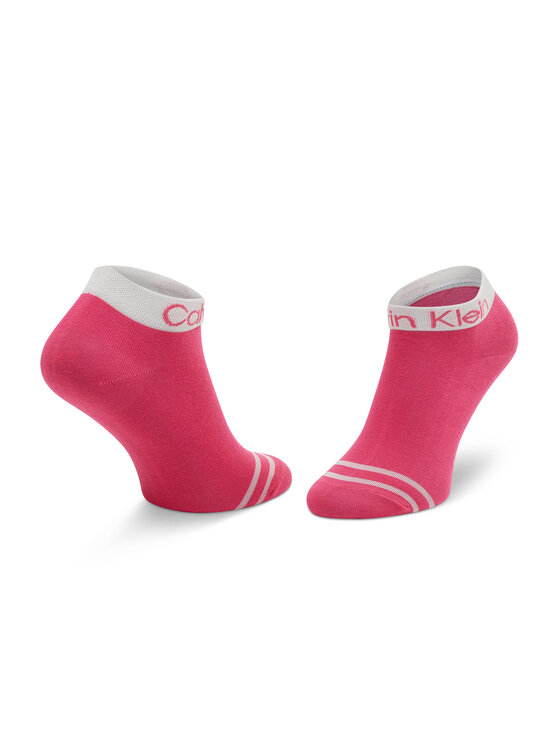 Calvin Klein Calvin Klein Set di 2 paia di calzini corti da donna 701218775 Rosa