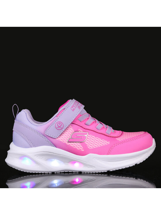 Skechers Skechers Tenisice Skechers Sola Glow-Ombre Deluxe 303714L/LVPK Ljubičasta