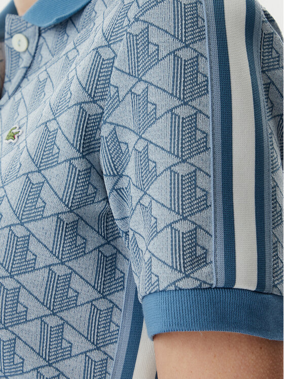 Lacoste Lacoste Polo DF3364 Μπλε Slim Fit