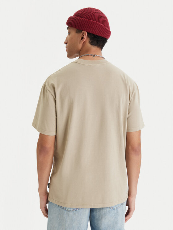 Quiksilver Quiksilver Tričko Oxni EQYKT04413 Béžová Comfort Fit