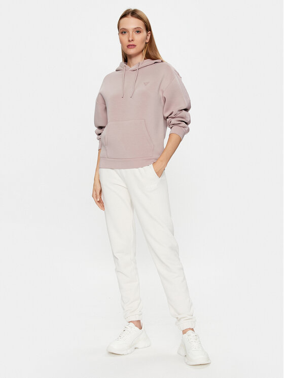 Guess Guess Μπλούζα V2YQ18 K7UW2 Μπεζ Regular Fit