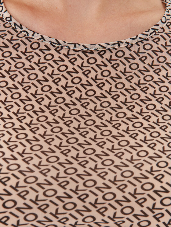 PINKO Pinko Särkpluus Berlino 100639 A13G Beež Slim Fit