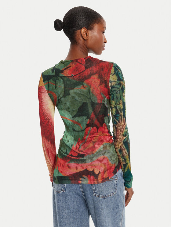 Desigual Desigual Μπλουζάκι Tapiz Lacroix 25WWJF48 Έγχρωμο Regular Fit