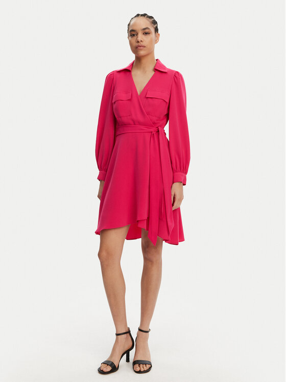 DKNY DKNY Marškinių tipo suknelė DD3K7484 Rožinė Regular Fit