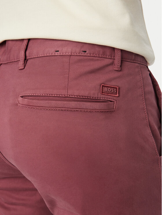 BOSS BOSS Чіноси Chino_slim 50510933 Бордовий Regular Fit