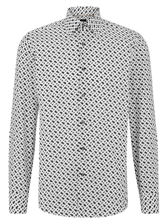 Camicia 50484500 Bianco Slim Fit