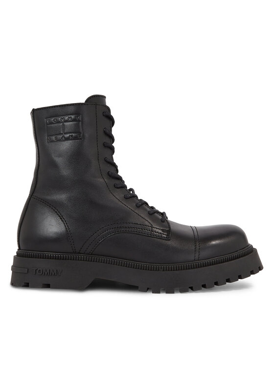 Tommy Jeans Tommy Jeans Μποτίνια Tjm Casual Boot EM0EM01244 Μαύρο