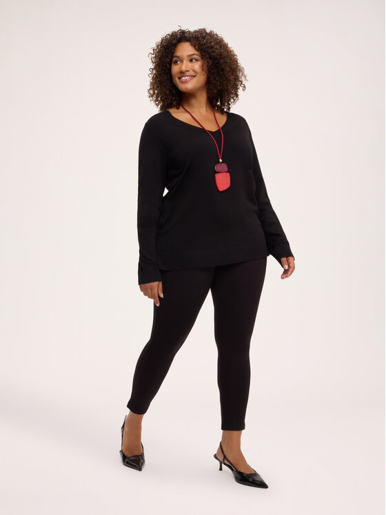 Fiorella Rubino Fiorella Rubino Pantaloni di tessuto P887L002549N033 Nero Skin Fit