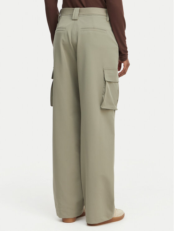 Guess Guess Szövet nadrág W6GB01 W1416 Khaki Regular Fit