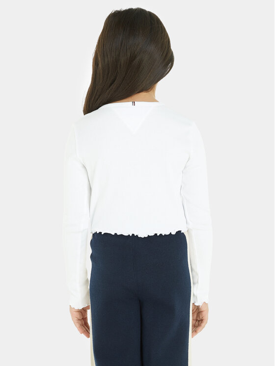 Tommy Hilfiger Tommy Hilfiger Блузка Essential KG0KG07595 Білий Regular Fit