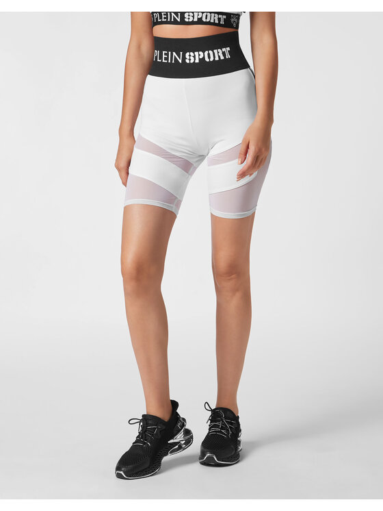 Plein Sport Plein Sport Legginsy 6007 Biały Active Fit