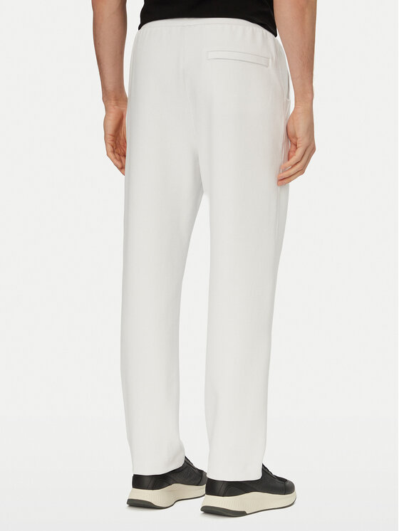 BOSS BOSS Jogginghose Member Hurley 50558602 Weiß Regular Fit