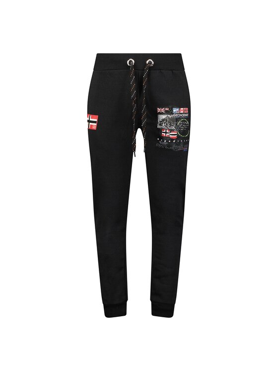 Geographical Norway Geographical Norway Spodnie dresowe WW5807H/GNO-BLACK Czarny Regular Fit