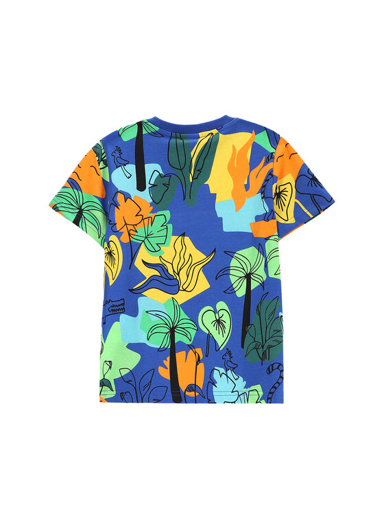 Coccodrillo Coccodrillo Тишърт WC5143206TBK Цветен Regular Fit