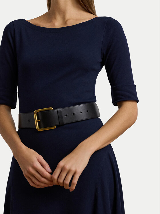 LAUREN RALPH LAUREN LAUREN RALPH LAUREN Vsakodnevna obleka 200973599002 Mornarsko modra Slim Fit