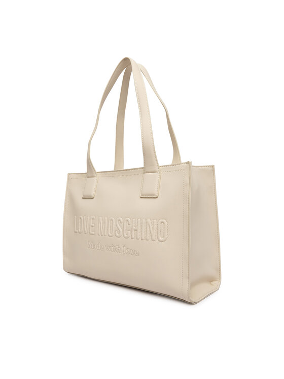 LOVE MOSCHINO LOVE MOSCHINO Geantă JC4045PP1OLE0110 Écru