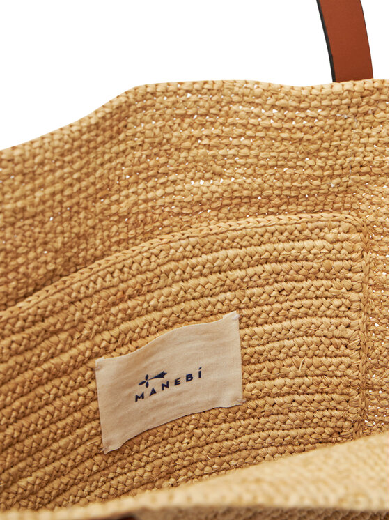 Manebi Manebi Handtasche V 8.8 DZ Beige