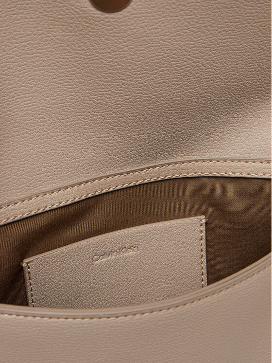 Calvin Klein Calvin Klein Torebka Minimal Monogram Shoulder Pouch LV04K3161G Écru