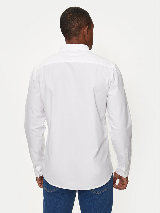 Guess Jeans Guess Jeans Koszula M4YH35 WGCF1 Biały Slim Fit