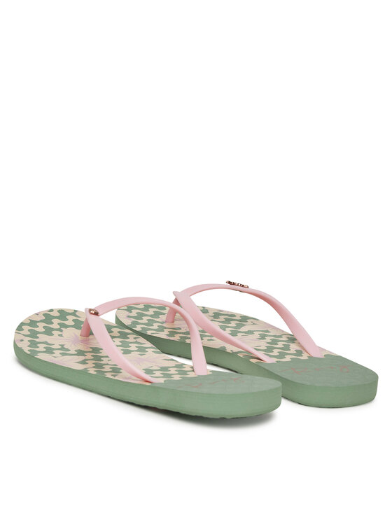 Roxy Roxy Šlepetės per pirštą ARJL100683 Rožinė