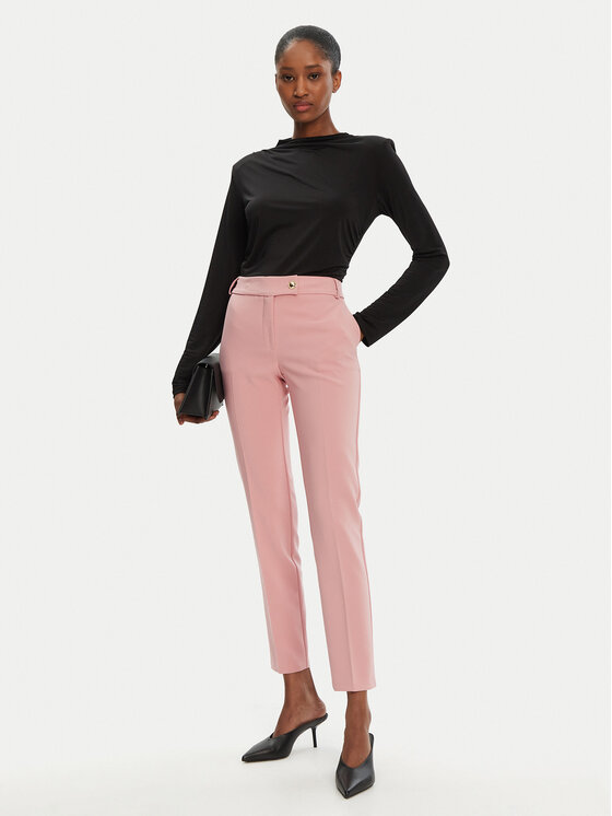 Rinascimento Rinascimento Stoffhose CFC0122741003 Rosa Regular Fit