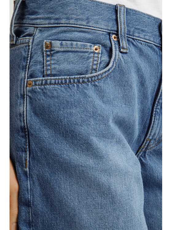 Cross Jeans Cross Jeans Szorty jeansowe A 704-012 Niebieski