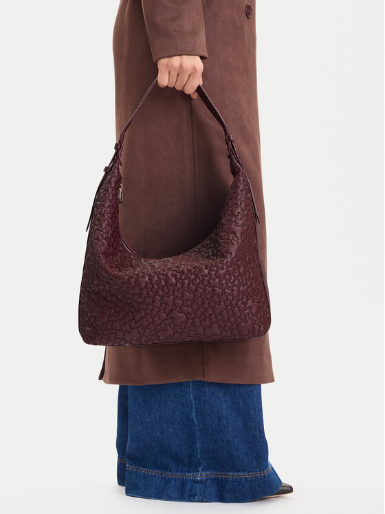 TOUS TOUS Soma Puffy Bear 2002304821 Bordo